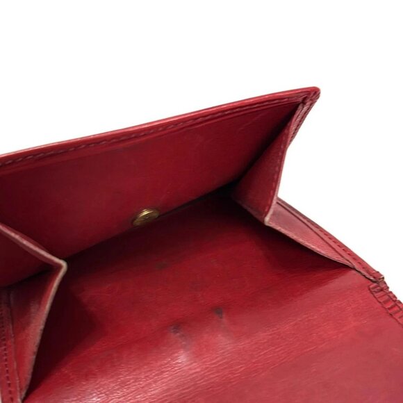 LOUIS VUITTON PorteMonnaie Viekart Credit M63487 Castilian Red Epi - MI0972 - Picture 4 of 5